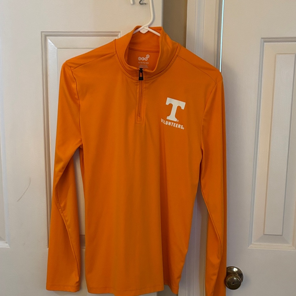 Tennessee Orange Long Sleeve Quarter-Zip Shirt